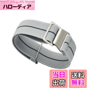 �y���������z[Onthelevel] ���v�o���h 18mm 20mm 22mm���vNato�x���g, 60�N�� �t�����X�R �p���V���[�g�o�b�O NATO�^�C�v �e�� �i�C�����X�g���b�v (18mm, �O���[�ƍ� - �V���o�[�o�b�N��)