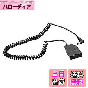 �y���������zCAMVATE EN-EL14�d���A�_�v�^2.1mm DC�P�[�u���ւ� for �j�R��