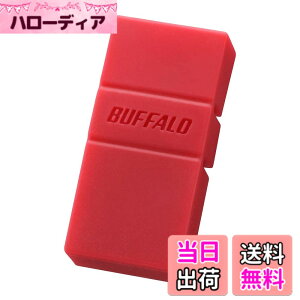 �y���������z�o�b�t�@���[ BUFFALO USB3.2(Gen1)TypeC-A�Ή�USB������ 32GB���b�h RUF3-AC32G-RD