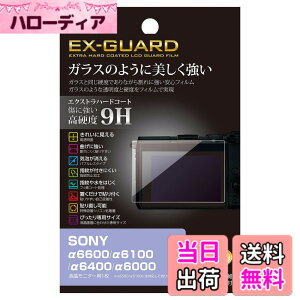 �y���������z�n�N�o HAKUBA �f�W�^���J�����t���ی�t�B���� EX-GUARD ���d�x9H SONY ��6600/��6100/��6400/��6000 ��p EXGF-SA6600