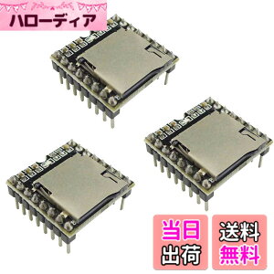 �y���������zKKHMF 3�� TF�J�[�h U�f�B�X�N�~�j SD MP3�v���[���[ �I�[�f�B�I ���� ���W���[���{�[�h Arduino DFPlay�ɑΉ�