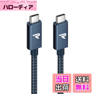 �y���������zRAMPOW USB C �P�[�u���y100W PD�Ή�/USB 3.2 Gen 2x2-20Gbps�f�[�^�]���zPD3.0/QC3.0�������[�d 4K/60Hz �f���o�͑Ή� �����ϋv iPhone17/Air/16/16e/15 �[�d�P�[�u�� MacBook Pro/iPad Pro/Google Pixel/Galaxy���^