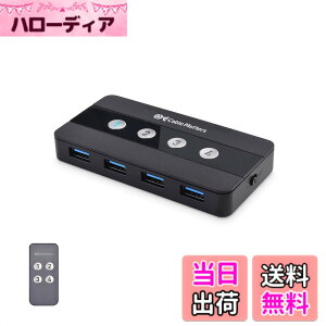 �y���������zCable Matters 4�|�[�g USB �ؑ֊� 4��PC�p 4����4�o�́A�����R���t�� USB 3.0 �ؑ֊�AUSB4�܂���Thunderbolt 4�|�[�g�pUSBA - USBC �ϊ��A�_�v�^�[�t��