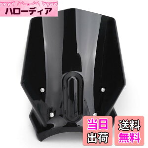 �y���������zBruce & Shark ABS �v���X�`�b�N �I�[�g�o�C �t�����g�K���X �E�C���h�X�N���[�� �z���_�p CB125R CB300R 2018-2019�p �u���b�N �X�N���[�� �I�[�g�o�C �o�C�N�p