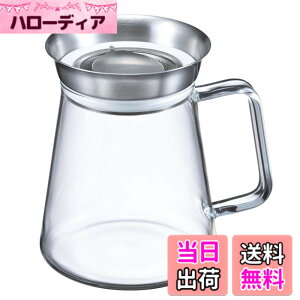�y���������zHARIO(�n���I) �e�B�[�T�[�o�[ Simply 360�x���� 450ml �N���A �e�B�[�|�b�g TS-45-HSV