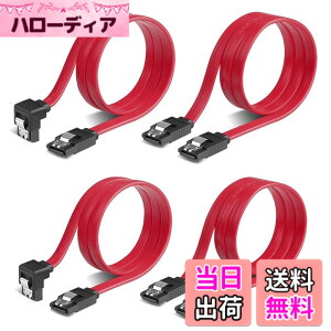 �y���������zYFFSFDC SATA 3�P�[�u�� �V���A���P�[�u�� 4�{�Z�b�g(�X�g���[�g�^+��L�^) �V���A��ATA3�P�[�u�� ���������h�~ �n�[�h�f�B�X�N/���w�h���C�u �œK ���b�`�t 50cm HDD SSD S-ATA III �f�[�^ 