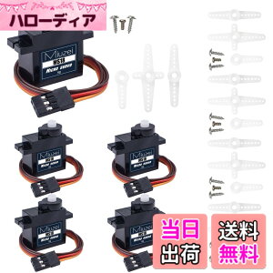�y���������zMiuzei �T�[�{���[�^�[ �}�C�N���T�[�{ 9g 180° 5���^���M�A ���g���N RC�w���R�v�^�[/��s�@/�{�[�g/���{�b�g/Arduino�ɓK�p