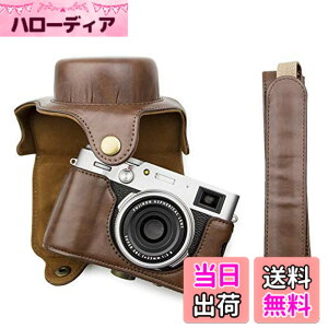 �y���������zkinokoo FUJIFIFILM X100V �P�[�X X100V �J�����P�[�X �V�����_�[�X�g���b�v�t���i�R�[�q�[�j