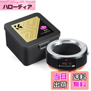 �y���������zK&F CONCEPT �}�E���g�A�_�v�^�[ MD-E PRO2 MINOLTA�Ή� �~�m���^�Ή� MD�}�E���g MC SR�����Y �\�j�[�Ή��Ή� E�}�E���g NEX�J���� �������d�グ ���˖h�~ ���������� ���[�J�[���c�X