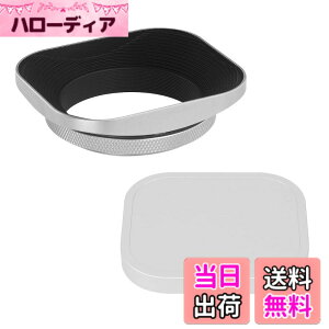 �y���������zHaoge LH-EW2 49mm �����`���^�� �˂����� �����Y�t�[�h �V�F�[�h�݌v�L���b�v�t for 49mm Canon �L���m�� Nikon �j�R�� Sony �\�j�[ Leica ���C�J Zeiss �J�[�� �c�@�C�X Voigtlander �t�H�N�g����