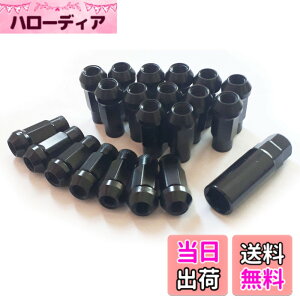 �y���������zGARAGE-K ���[�V���O�i�b�g�Z�b�g �ђ� �X�`�[�� �z�C�[���i�b�g 20�� P1.25 17HEX 48mm �����O ���O�i�b�g �\�P�b�g�t�� JDM USDM (�u���b�N)