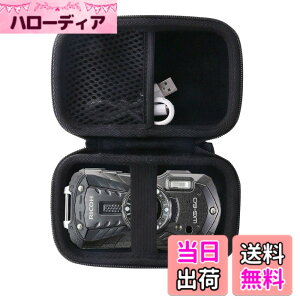 �y���������zWERJIA ���[�P�[�X �݊��� RICOH���R�[WG-90/WG-80/WG-70/WG-60/WG-50/WG-40�f�W�^���J������p���[�P�[�X (storage case)