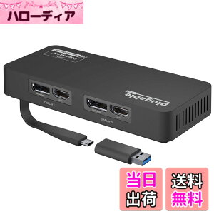 �y���������zPlugable USB-C �ϊ��O���t�B�b�N�A�_�v�^�A�f�B�X�v���C�ϊ� Windows�AMac �p �f���A�� 4K HDMI ����� DisplayPort�AUSB 3.0�AUSB Type-C �Ή�