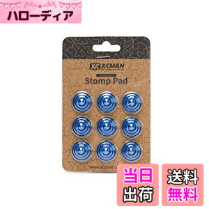 �y���������zXCMAN Snowboard Round Stomp Pad �X�m�[�{�[�h �f�b�L�p�b�h ����~�� �X�g���v �p�b�h(�f��:�A���~�j�E��) (Blue)