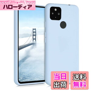 �y���������zkwmobile �X�}�z�P�[�X Google Pixel 4a 5G�Ή� �P�[�X - �ϏՌ� ����~�� �\�t�g TPU �V���R�� - ���C�g�u���[�}�b�g
