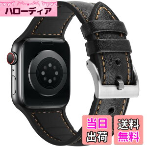 �y���������z�R���p�`�u�� Apple Watch �o���h 41mm 40mm 38mm�A�R���p�`�u��iWatch�ʗp�x���g Apple Watch SE2 SE Series 9/8/7/6/5/4/3/2/1�ɑΉ� ���U�[�V���R����̌^�����X�g���b�v (38mm 40mm 41mm�A�u���b�N)