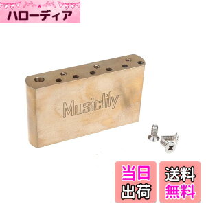 �y���������zMusiclily Ultra �u���X 42mm MIM�X�^�C�� �g�������u���b�N 10.5mm���s�b�` ���L�V�R���t�F���_�[�X�g���g/������Squier Classic Vibe/Speical �G���L�M�^�[�p
