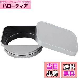 �y���������zHaoge LH-X200S �����`���^�������Y�t�[�h 49mm�A�_�v�^�[�����O���^���L���b�v�t�� �x�m x100vi X100V X100F X100T X100S X70 �x�m�t�H�g�J�����A�N�Z�T���[ �V���o�[