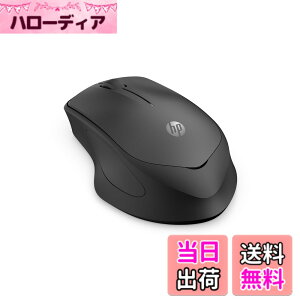�y���������zHP �}�E�X �É��N���b�N BlueLED ���� ���C�����X HP 280 ���C�����X�}�E�X �d�r�����ő�18�J�� �G���S�m�~�N�X �u���b�N(�^��:19U64AA#UUF) Mac Windows PC MacBook�Ή��y�������K�i�z