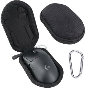 �y���������zLogicool G ���W�N�[�� G G703h / G PRO / G304 / G PRO X SUPERLIGHT/G PRO X SUPERLIGHT 2 �Q�[�~���O�}�E�X ���C�����X ��p���[�P�[�X �u���b�N�i�P�[�X�̂݁j-Aenllosi