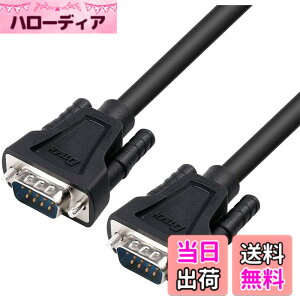 �y���������zDTECH RS232C �V���A���P�[�u�� 0.5m �X�g���[�g�P�[�u�� �I�X-�I�X �f�[�^�]�� DB9 Cable