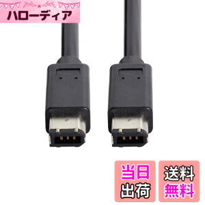�y���������zxiwai 1394a 6�s�� - 6�s�� �I�X FireWire 400 - FireWire 400 6-6 ilink �P�[�u�� 400-400 IEEE 1394 1.8m�B