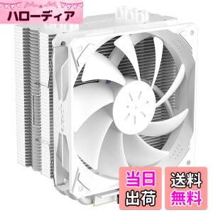 �y���������zupHere CPU�N�[���[ �T�C�h�t���[�^ ������� CPU�t�@�� 120mm�t�@���̗p 6�{�q�[�g�p�C�v �É� �ȈՁyN1064WT�z