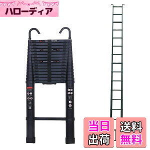 �y���������zDayPlus �L�k�͂��� �Œ�6.2 m �܂��ݐL�k��q �t�b�N�t�� ���@�\�A���~�͂��� �����^�тɕ֗� �y�� �ω׏d150 kg �������O���p �������b�N ���S���b�N �X���C�h�� �A���~��q �z