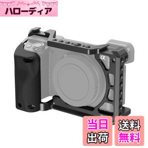 �y���������zSmallRig A6100 / A6300 / A6400�p�P�[�W �V���R���n���h�O���b�v �����l�W�� �R�[���h�V���[ �N�C�b�N�����[�X�v���[�g�t�� Sony�Ή�Alpha 6100 / Alpha 6300 / Alpha 6400�p 3164B