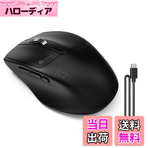 �y���������ziClever ���C�����X�}�E�X �����}�E�X bluetooth �}�E�X ���� Type-C�[�d�� �}�E�X �É� �f���A�����[�h �}���`�y�A�����O 3��ڑ��\ 4�i�KDPI 800/1200/1600/2400 7���{�^�� Bluetooth3.0/5.0/2.4G