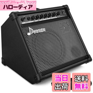 �y���������zDonner �A���v �d�q�h�����p �O�� �X�s�[�J�[ 35W ���C�����X �}�C�N�Ή� �u���b�N DDA-35