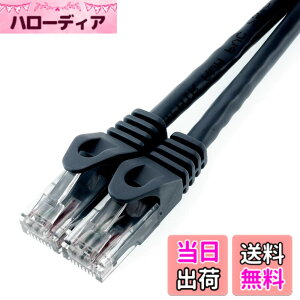�y���������z�z�[���b�N LAN�P�[�u�� ���[�^�[�p UTP �J�e�S���[6A 50cm �u���b�N LC05-577RB