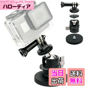 �y���������zPROfezzion �J�������C�X�^���h �Z�b�g �X�^���h + �_�� + Gopro�z���_�[ �}�O�l�b�g�x�[�X ���R�_�� 360°��]�\ 1/4-20�l�W �t�� Gopro Hero 13 12 11 10 9 8 7 Insta360 X5 X4 X3 Ace Pro 2 DJI Osmo Actio