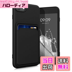 �y���������zkwmobile �X�}�z�P�[�X Apple iPhone SE3 / iPhone SE2 / iPhone SE (2022) / iPhone SE (2020) / iPhone 8 / iPhone 7�Ή� �P�[�X -�J�[�h�z���_�[�t�� �\�t�g TPU �V���R�� ���F