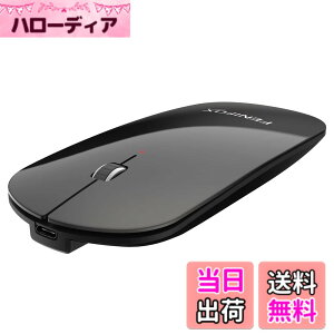 �y���������zFENIFOX �����^ �}�E�X Bluetooth, �É� ���C�����X �[�d�� �y�ʃR���p�N�g �|�[�^�u���f�U�C�� �Ή� Mac Windows �m�[�g�p�\�R�� iPad �^�u���b�g �X�}�z ���@�� - ���� �u���b�N
