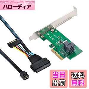 �y���������zNFHK PCI-E 3.0 4.0 �� SFF-8643 �J�[�h�A�_�v�^�[ U.2 U2 SFF-8639 NVME PCIe SSD �P�[�u�� ���C���{�[�hSSD�p