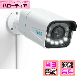 �y���������zReolink �h�ƃJ���� 4K 800����f 5�{���w�Y�[�� �J���[�Î� POE���d�J���� �L���ڑ� AI�l��/�ԗ�/�������m �o�������� H.265 IP�J���� ONVIF�Ή� �Z���T�[���C�g�t�� 24/7�A���^�� ���u��