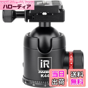 �y���������zINNOREL ���R�_�� �{�[���_�� �����_�� ��d�S �ő�ω׏d 25kg �{�[���w�b�h���a 44MM ���� CNC �A���~���� 360�x��] �p�m���} 3/8�l�W 1/4�l�W �N�C�b�N�V���[�t�� �O�r ��r ��჌�t