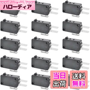 �y���������zYoumile 15 �� 16A SPDT �}�C�N�� �X�C�b�` �X�i�b�v �A�N�V���� �{�^�� �}�C�N�� ���~�b�g �X�C�b�` V-15-1C25 AC/DC 125 v/250 v �̓d�q�����W�̃h�A�̃I�[�u���Ⓚ��