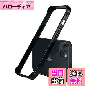 �y���������z�yYMXPY�ziPhone13mini �A���~�o���p�[�P�[�X ���^��+�V���R���t���[�� ��d�\�� �����Y�ی� �y�� �X�g���b�v�� �ϏՌ� �T�C�h�o���p�[ (iPhone13mini, �u���b�N)