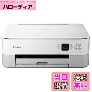 �y���������z�L���m�� Canon �v�����^�[ A4�C���N�W�F�b�g�����@ PIXUS TS5430 �z���C�g 2021�N���f�� �e�����[�N���� 4�F�E��̌^�E�Ή��C���NBC-360/361�V���[�Y