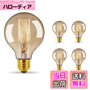 �y���������zBravelight �G�W�\���d�� 60W E26/E27���� �yG95�z �{�[���d�� �J�[�{���d��(��LED�d��) �g�F ������� �G�W�\���o���u ���g���d�� �A���e�B�[�N�Ɩ� �����d�� �ԐڏƖ� ���d�� ���͋C�d