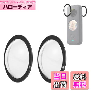 �y���������zPULUZ insta360 one x2 �����Y�J�o�[ PC �ی�J�o�[�ɂƂ��� Insta360 One X2�p�A�X�e�B�b�L�[�����Y�v���e�N�^�[�P�[�X �A�N�V�����J�����A�N�Z�T���[�i�u���b�N�j