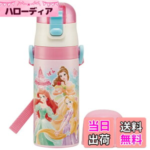 �y���������z�X�P�[�^�[ (skater) 2WAY �X�g���[ �R�b�v�t �X�e�����X �L�b�Y ���� 350ml �f�B�Y�j�[ �v�����Z�X 22 ���̎q SKCP3-A