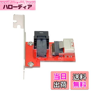 �y���������zNFHK PCI-Express 4.0 Mini SASSFF-8087����SASHD SFF-8643 PCBA���X�A�_�v�^�i�u���P�b�g�t���j