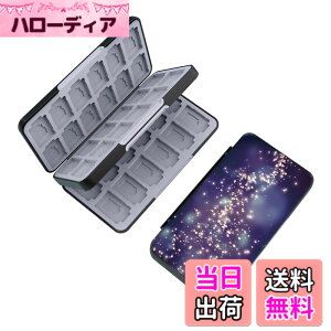 �y���������zSwitch/Switch Lite / �L�@ EL ���f�� �\�t�g�P�[�X �Q�[���J�[�h 48 �� + Micro SD 24 �����[ �ϏՌ��E�h�o�E�y�� �����^�ѕ֗� �Q�[���J�[�h���[�{�b�N�X(���~���)