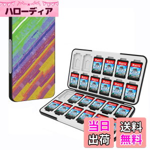 �y���������zPGRTYOF Switch & Switch OLED�p�Q�[���J�[�h�P�[�X�A�y�ϏՌ��z�n�[�h�V�F���ی�E�ϋv24�X���b�g�J�[�h��24�X���b�g�}�C�N��SD�J�[�h���[�z���_�[�{�b�N�X�A�X�����Ń|�[�^�u�� (�J