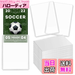 �y���������zMINGYI TECH �d�݃P�[�X�g���J �g�b�v���[�_�[ ���M�����[ �J�[�h���[�_�[ �g���[�f���O�J�[�h ���[ �ۊ� PVC�f�� �܂� �L�Y�h�~ ������ �N���A�z���C�g(30���Z�b�g)