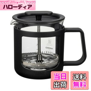 �y���������zHARIO(�n���I) �J�t�F�v���X�EU �t�����`�v���X �e�B�[�v���X �v���X�� �R�[�q�[ �ϔM�K���X ���p�e��300ml �u���b�N CPU-2-B