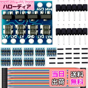 �y���������zDAOKAI 10PCS IIC I2C�̘_���̃��x���̃R���o�[�^�[4�`���l���f���|���P�[�u���Ƃ�Arduino�p�̂��߂̓�����̐����ȓd�����W���[��3.3-5V�̃V�t�^�[